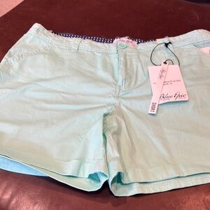 Blue Spice Women's Mint Green Shorts